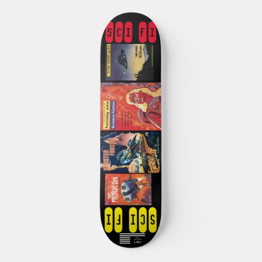 Sci Fi JMTSK8 KOOLKID MERCH 8 1/4" Skateboard Deck (Voorkant)