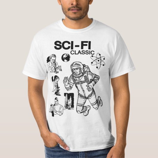 SCI-FI: Klassieke T-Shirt (Voorkant)
