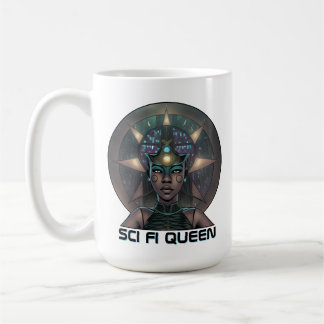 SCI FI KONINGIN T-Shirt Koffiemok