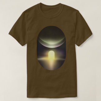 Sci-Fi Landschap Abstract Grafisch T-shirt