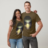 Sci-Fi Landschap Abstract Grafisch T-shirt (Unisex)