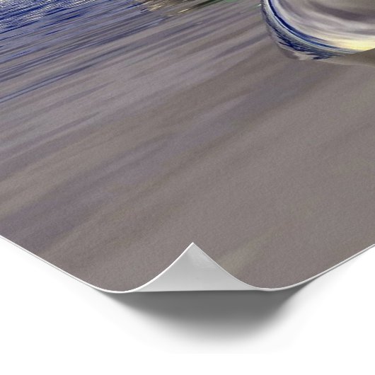 Sci Fi Landschap Fantasy Poster (Hoek)