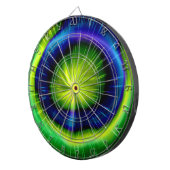 Sci-Fi Light abstract art 5 Dartbord (Voorkant Rechts)