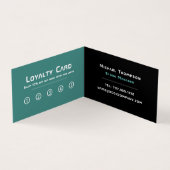 Sci-Fi-Logo, gedetailleerde logo boekwinkel Visitekaartje (Binnen)