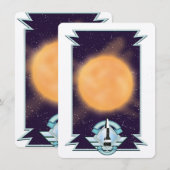  Sci-fi-logo van de jaren '50 (Voorkant / Achterkant)