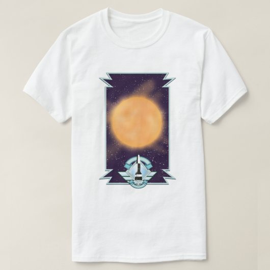  Sci-fi-logo van de jaren '50 T-shirt (Design voorkant)