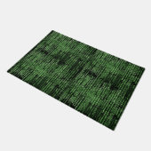 Sci-Fi Matrix Computer Code Welkom Deurmat (Schuin)