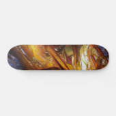 Sci-Fi Metaal Kunst 2-4a Skateboard (Horizontaal)