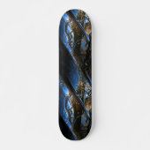 Sci-Fi Metal Art 2-1 Skateboard (Voorkant)
