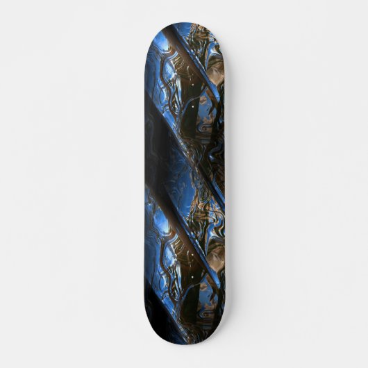 Sci-Fi Metal Art 2-1 Skateboard (Voorkant)