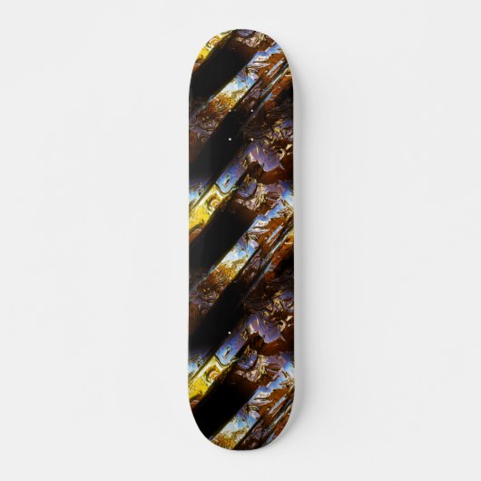 Sci-Fi Metal Art 2-3 Skateboard (Voorkant)