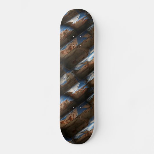 Sci-Fi Metal Art 2-5 Skateboards (Voorkant)