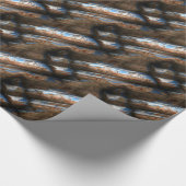 Sci-Fi Metal Art 2-5 Wrapping Paper Cadeaupapier (Hoek)