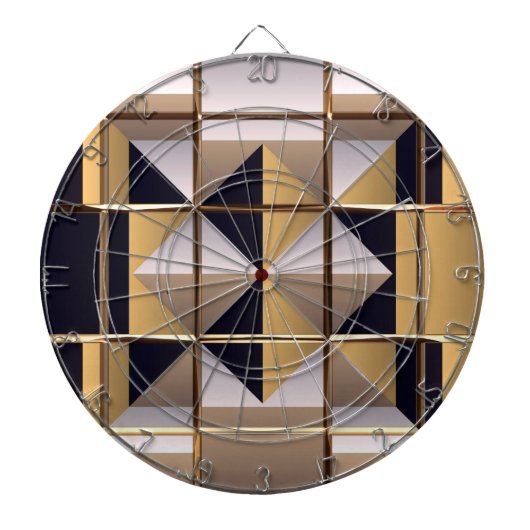 Sci-Fi Metal Patronen 6 Dart Boards Dartbord (Voorkant)