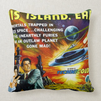 Sci-Fi Movie Poster 1954 Kussen