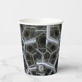 Sci-Fi Multi-Dimensional Paper Cups Papieren Bekers (Links)