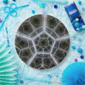 Sci-Fi multidimensionaal Papieren Bordje (Feest)