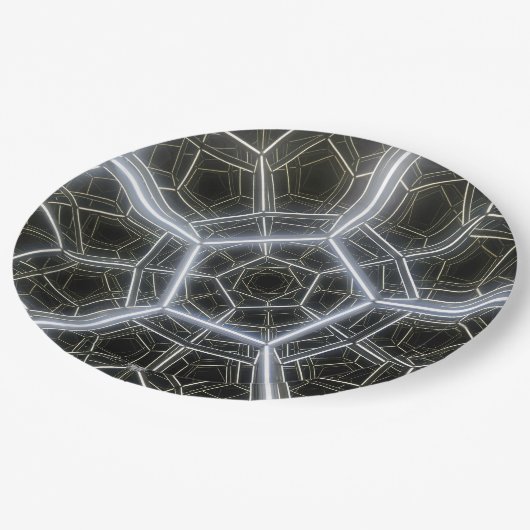 Sci-Fi multidimensionaal Papieren Bordje (Gekanteld)