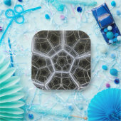 Sci-Fi multidimensionaal Papieren Bordje (Feest)