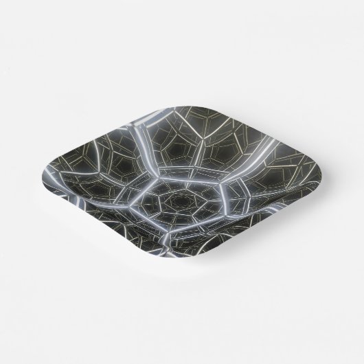 Sci-Fi multidimensionaal Papieren Bordje (Gebogen)