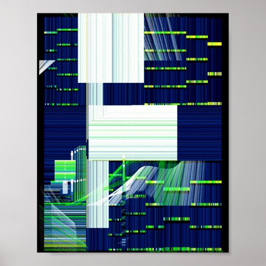 Sci-fi Neo Metropolis Poster (Voorkant)