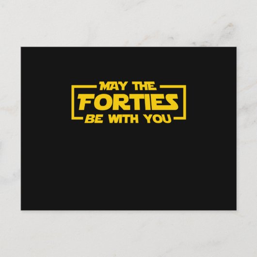 Sci-Fi nerd sterrenstelsel geek 40 jaar oud 1980s  Briefkaart (Voorkant)