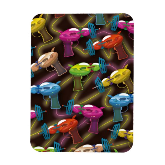 Sci Fi pistolen Magneet (Verticaal)