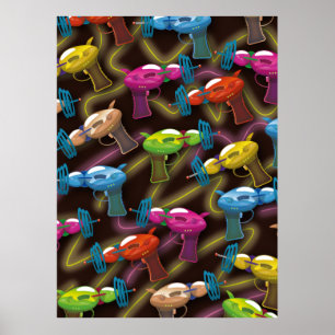 Sci Fi pistolen Poster