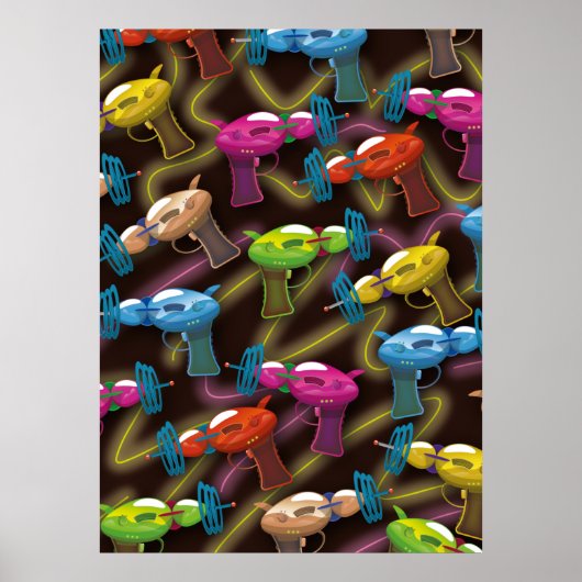 Sci Fi pistolen Poster (Voorkant)