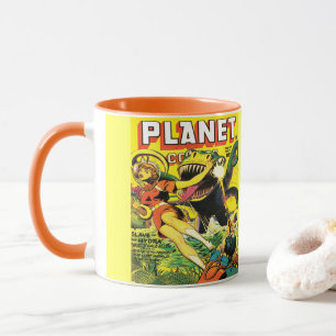 SCI FI PLANET COMICS GRAPHIC ART HOESJE ONTWERP MOK