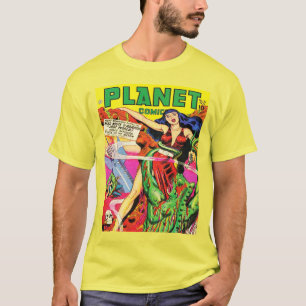 SCI FI PLANET COMICS VAN 1940 T-SHIRT