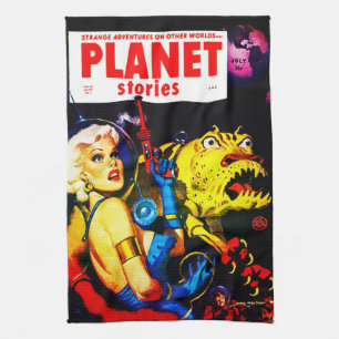  SCI FI (PLANETAARDIGE TOESTANDEN) keukenhanddoek