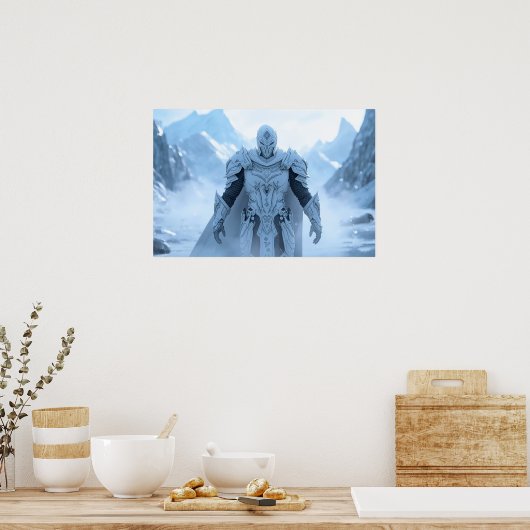 Sci Fi Poster: Champion of the Quantum Realm Poster (Keuken)