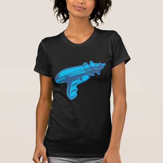 Sci-Fi Ray Pistool laserstraal T-shirt (Voorkant)