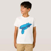 Sci-Fi Ray Pistool laserstraal T-shirt (Voorkant volledig)
