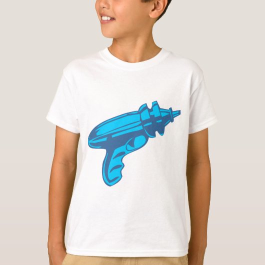 Sci-Fi Ray Pistool laserstraal T-shirt (Voorkant)