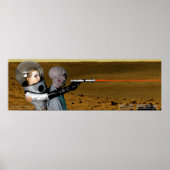 Sci-Fi Republik Laser Blast Poster (Voorkant)