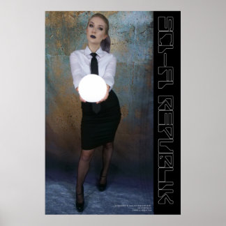 Sci-Fi Republik NASA Orb Poster