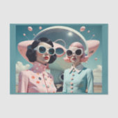 Sci-fi Retrofuturistische mode vrouwen (1) Tissuepapier (Voorkant)