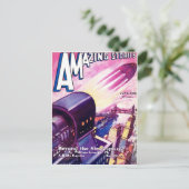  Sci Fi ruimtevaart 1936 Briefkaart (Staand voorkant)