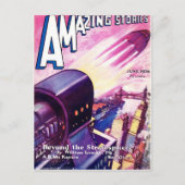  Sci Fi ruimtevaart 1936 Briefkaart (Voorkant)