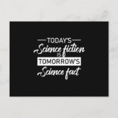 Sci-Fi Science Fiction Space Ufo Alien Funny Gift Briefkaart (Voorkant)