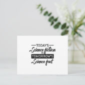 Sci-Fi Science Fiction Space Ufo Alien Gift Idea Briefkaart (Staand voorkant)