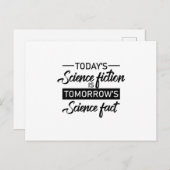 Sci-Fi Science Fiction Space Ufo Alien Gift Idea Briefkaart (Voorkant / Achterkant)