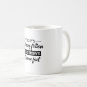Sci-Fi Science Fiction Space Ufo Alien Gift Idea Koffiemok (Voorkant rechts)