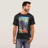 SCI FI SK8 JMT Basic Donkere T-Shirt (Voorkant volledig)