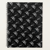Sci-Fi smart animals "Hungry Frog Dreams" Planner (Voorkant)