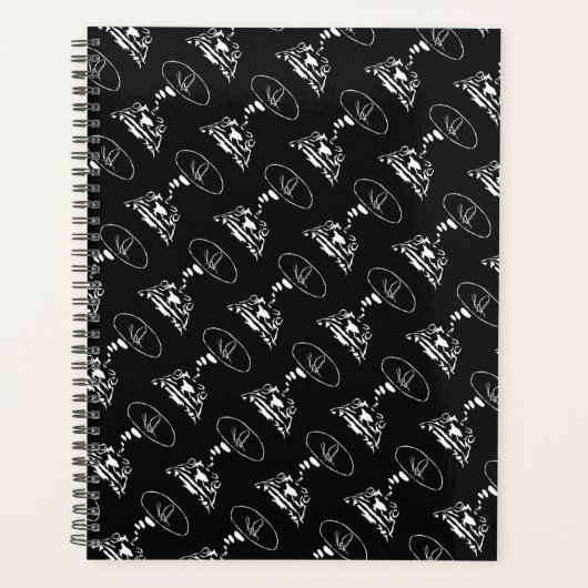 Sci-Fi smart animals "Hungry Frog Dreams" Planner (Voorkant)