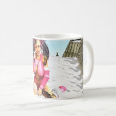 Sci Fi Snow Punk Koffiemok (Voorkant rechts)