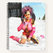 Sci Fi Snow Punk Notitieboek (Voorkant)